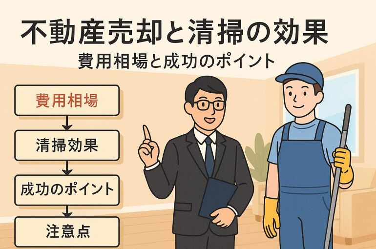 06 不動産売却 ハウスクリーニング
