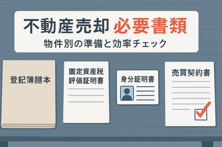 12 不動産売却 必要書類