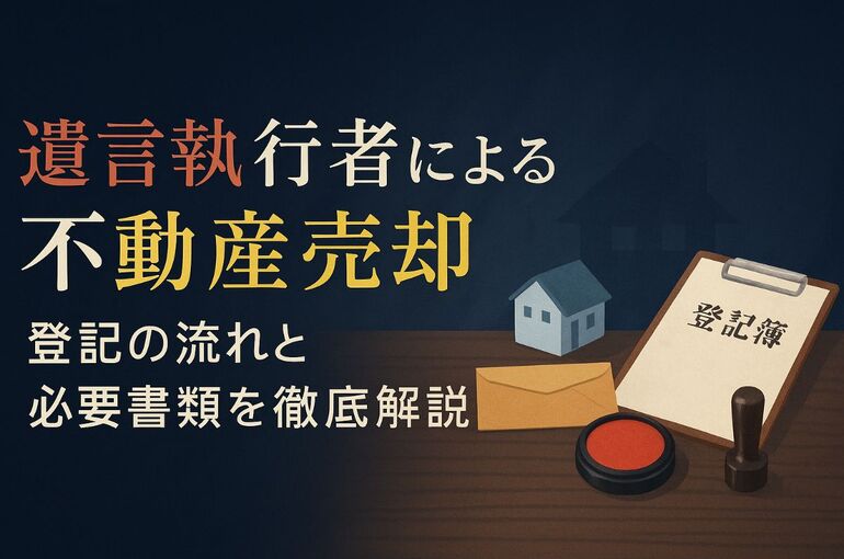 12 遺言執行者 不動産売却 登記