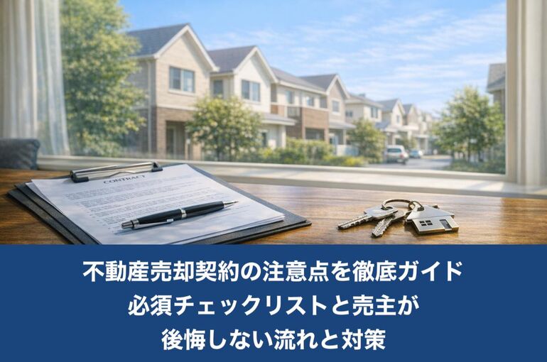 12不動産売却 契約 注意点