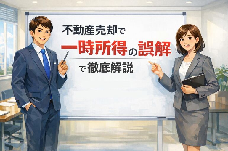 12 不動産売却 一時所得